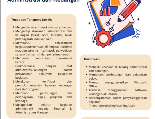 Job Vacancy Siklus Indonesia: Asisten Administrasi dan Keuangan