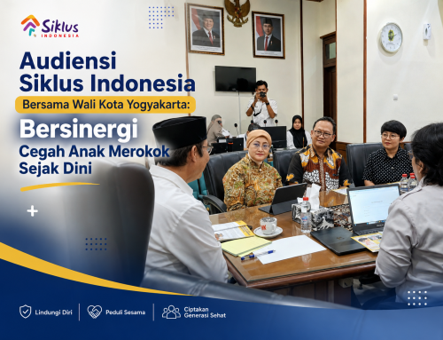 Audiensi Siklus Indonesia Bersama Wali Kota Yogyakarta:  Bersinergi Cegah Anak Merokok Sejak Dini