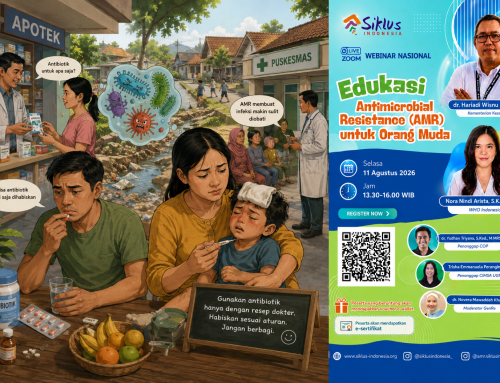 Edukasi Antimicrobial Resistance (AMR) untuk Generasi Muda:  Siklus Indonesia Gelar Webinar Nasional Bersama Pakar Kesehatan