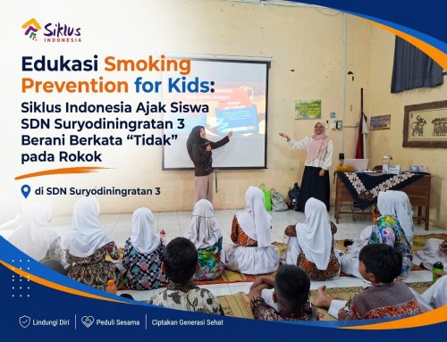 Edukasi Smoking Prevention for Kids: Siklus Indonesia Ajak Siswa SDN Suryodiningratan 3 Berani Berkata “Tidak” pada Rokok
