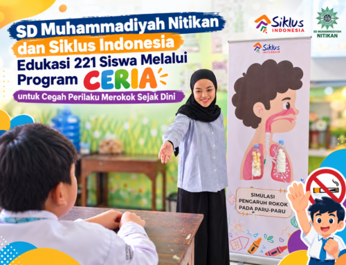 SD Muhammadiyah Nitikan dan Siklus Indonesia Edukasi 221 Siswa Melalui Program CERIA untuk Cegah Perilaku Merokok Sejak Dini